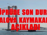 Yalova Kaymakamı Köprüde İnceleme Yaptı