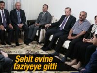 Cumhurbaşkanından Şehit Ailesine Taziye Ziyareti