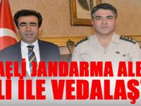 Kocaelİ İl Jandarma Albayı Vali İle Vedalaştı