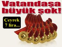 Çeyrek Altın Fiyatlarında Düşüş Olmadı