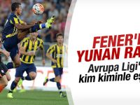 Fenerbahçe Avrupa Ligi Rakipleri Belli Oldu