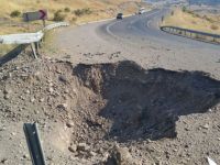 Tunceli Elazığ yolunda patlama