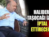 Halıdere taşocağı madeni izni iptal edilicek