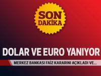 Faizini değişmedi döviz fırladı