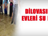 Dilovasında evleri su bastı