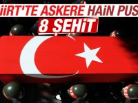 Siirt'te 8 asker şehit oldu