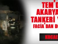 Akaryakıt Tankeri Yandı