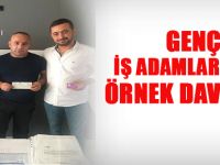 Genç İş adamlarından Örnek Davranış