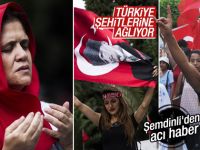 Türkiye'nin dört bir yanında şehitler için yürüdüler