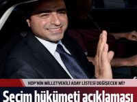 HDP Seçim hükümeti açıklaması