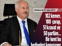 Ödenek bitti vali gitti