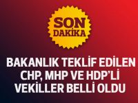 Bakanlık teklifleri belli oldu