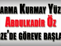 Jandarma Kurmay Yüzbaşı Abdulkadir Öz Gebze'de Göreve Başladı