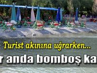 Turist Akınına Uğrarken Bir Anda Bomboş Kaldı!