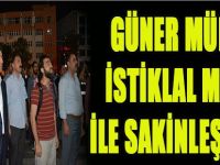 Güner Müdür İstiklal Marşı ile Sakinleştirdi