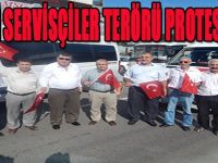 Gebze'li Servisçiler Terörü Protesto Etti!