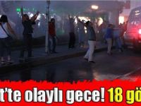 İzmit'te gergin gece! 18 gözaltı