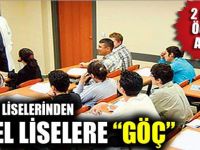 ANADOLU LİSELERİNDEN TEMEL LİSELERE “GÖÇ”