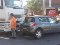 Halıdere’de kaza