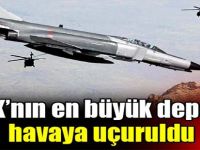 PKK’nın en büyük deposu havaya uçuruldu!