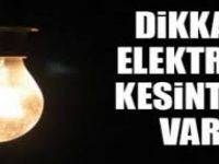 Dikkat! Elektrik Kesintisi Var!
