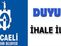 Kocaeli Büyükşehir Belediyesi İhale İlanı