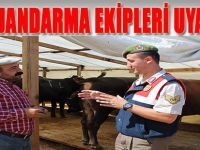 Gebze jandarma ekipleri uyarıyor