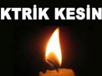 Dikkat! Elektrik Kesintisi Var!