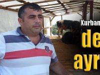 Kurban satıcıları dertli ayrıldı