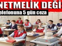 Yönetmelik değişti: Cep telefonuna 5 gün ceza