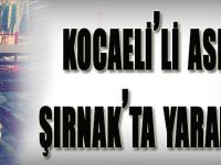 Kocaeli'li Asker Şırnak'ta Yaralandı