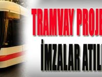 Tramvay Projesinde İmzalar Atılıyor