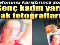 Genç Kadın Yarı Çıplak Fotoğraflarını...