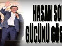 Hasan Soba Gücünü Gösterdi