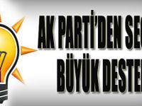 Ak Parti'den Seçmene Büyük Destek