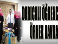 Darıcalı Öğrencilerden Örnek Davranış