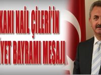 GTO Başkanı Nail Çiler'in Cumhuriyet Bayramı Mesajı