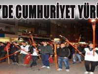 Gebze'de Cumhuriyet Yürüyüşü