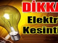 Dikkat! Elektrik Kesintisi Var!