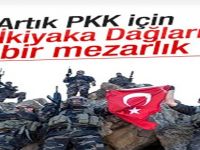 İkiyaka dağları PKK'dan temizlendi
