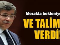 Davutoğlu Talimatı Verdi