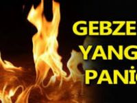 Gebze'de Yangın Paniği