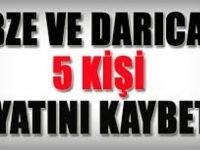 Gebze ve Darıca'da 5 Kişi Vefat Etti