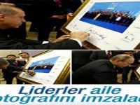 Liderler aile fotoğrafına imza attılar