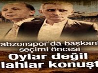 Trabzonspor'da kongre öncesi silahlar konuştu