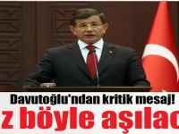 Davutoğlu'ndan kritik mesaj! Kriz böyle aşılacak