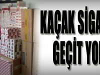 Kaçak Sigaraya Geçit Yok!