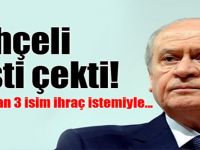 Bahçeli resti çekti! Aday olan 3 isim ihraç istemiyle..