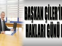 Başkan Çiler'in Kadın Hakları Günü Mesajı