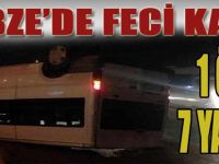 Gebze'de Feci Kaza! 1 Ölü 7 Yaralı